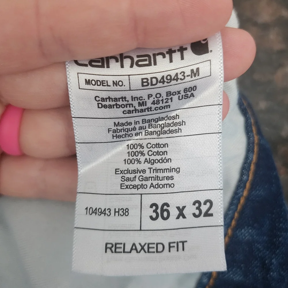 CARHARTT | Relaxed Fit Medium/Dark Rinse - Picture 6 of 6
